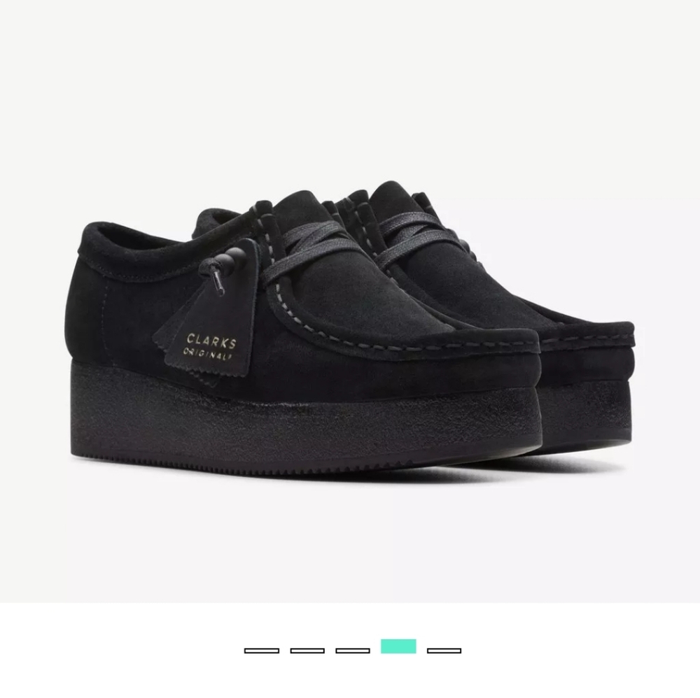 Clarks Wallacraft Bee Suede NWT